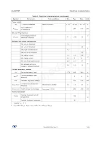 ALED7707 Datasheet Page 9