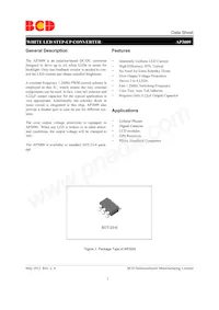 AP3009KTR-E1 Datasheet Copertura