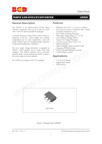 AP3032KTR-G1 Datasheet Copertura