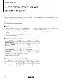 BA6286N Datasheet Cover