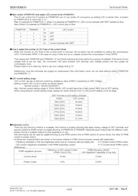 BD6150MUV-E2 Datasheet Page 14