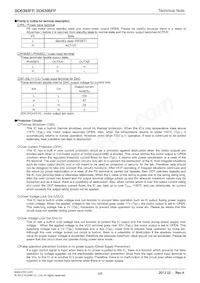 BD6395FP-E2 Datasheet Pagina 4