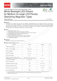 BD8112EFV-ME2 Datasheet Cover