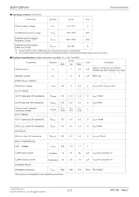 BD8112EFV-ME2 Datasheet Page 2