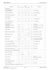 BD8112EFV-ME2 Datasheet Page 3