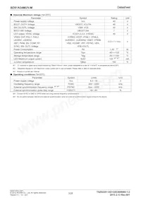 BD81A34MUV-ME2 Datasheet Page 3