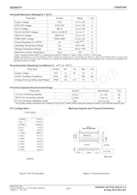 BD9421F-GE2 Datasheet Page 2