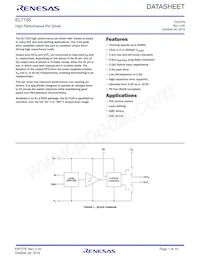 EL7155CS-T7 Datasheet Copertura