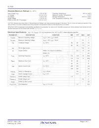 EL7630IWTZ-T7A數據表 頁面 2