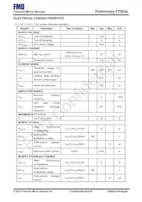 FT883A-RT Datasheet Pagina 6