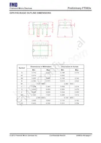 FT883A-RT Datenblatt Seite 11