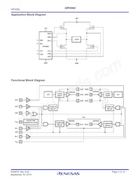 HIP4082IBZTR5676 Datasheet Pagina 3