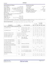 HIP4082IBZTR5676 Datasheet Page 5