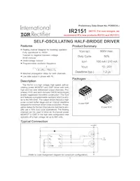 IR2151PBF Datasheet Cover