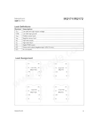 IR2171STR數據表 頁面 5