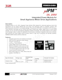 IRSM836-024MATR Datenblatt Cover