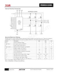 IRSM836-024MATR Datasheet Pagina 2