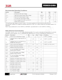 IRSM836-024MATR Datasheet Pagina 3