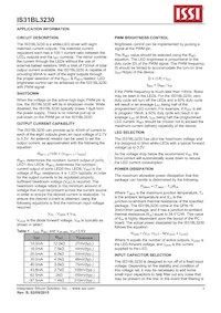 IS31BL3230-QFLS2-TR Datasheet Pagina 8