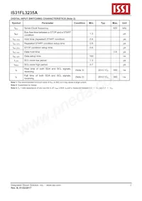 IS31FL3235A-QFLS2-TR Datasheet Page 5