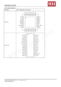 IS31FL3731C-SALS2 Datasheet Pagina 2