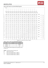IS31FL3733-TQLS4數據表 頁面 16