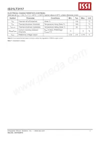 IS31LT3117-ZLS4 Datasheet Page 6