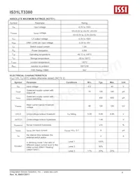 IS31LT3380-GRLS3-TR Datasheet Page 4