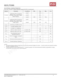 IS31LT3380-GRLS3-TR Datasheet Page 5