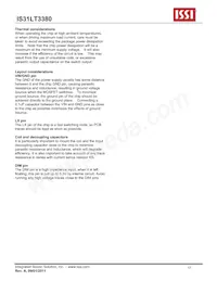 IS31LT3380-GRLS3-TR Datasheet Page 11