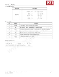 IS31LT3916-SLS2-TR Datasheet Page 3