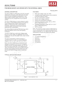 IS31LT3948-GRLS2-TR數據表 封面