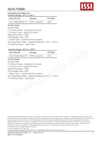 IS31LT3948-GRLS2-TR Datasheet Pagina 3