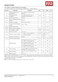 IS32LT3180-ZLA3-TR Datenblatt Seite 5