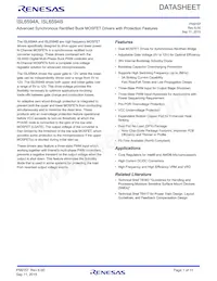 ISL6594BCRZ-T Datasheet Copertura