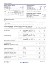 ISL6594BCRZ-T Datasheet Page 4