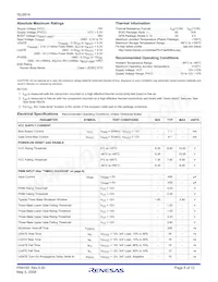 ISL6614IRZ-TR5238 Datasheet Pagina 5