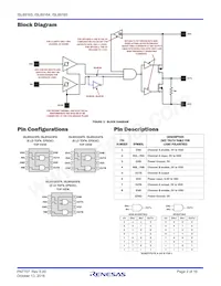 ISL89165FRTCZ-T Datasheet Pagina 2