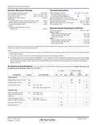 ISL89165FRTCZ-T Datasheet Page 4