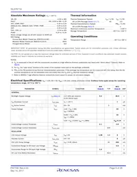 ISL97671AIRZ-TK Datasheet Page 5