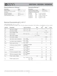 IXDN504D1T/R Datenblatt Seite 3