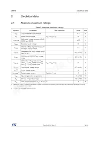 L6470HTR Datasheet Pagina 9