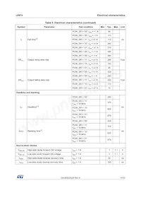 L6474PDTR Datasheet Page 11