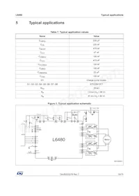 L6480H Datasheet Page 19