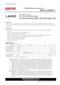 LA6565-TE-L-E Datasheet Copertura