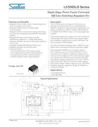 LC5566LD Datasheet Copertura