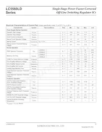 LC5566LD Datasheet Pagina 3