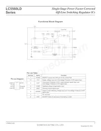 LC5566LD Datasheet Pagina 7