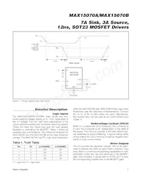 MAX15070BEUT+T Datasheet Page 7