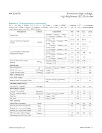 MAX20090AUP/V+ Datasheet Pagina 5